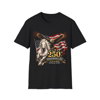 250th Independence Eagle & Horse American Flag