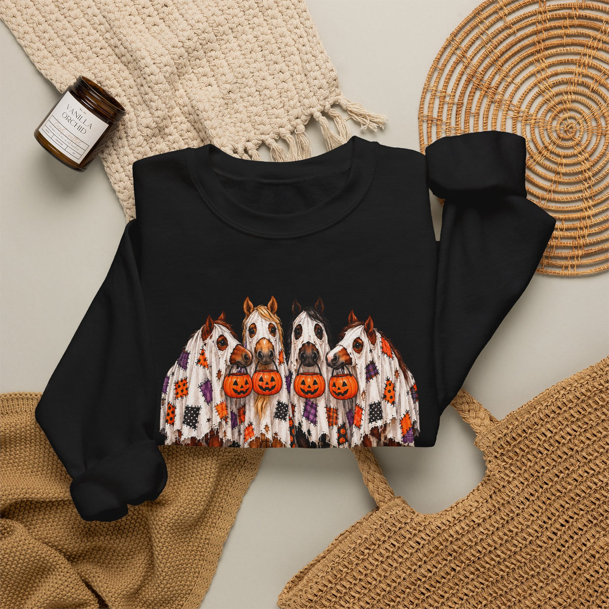 Halloween Horses Sweatshirt