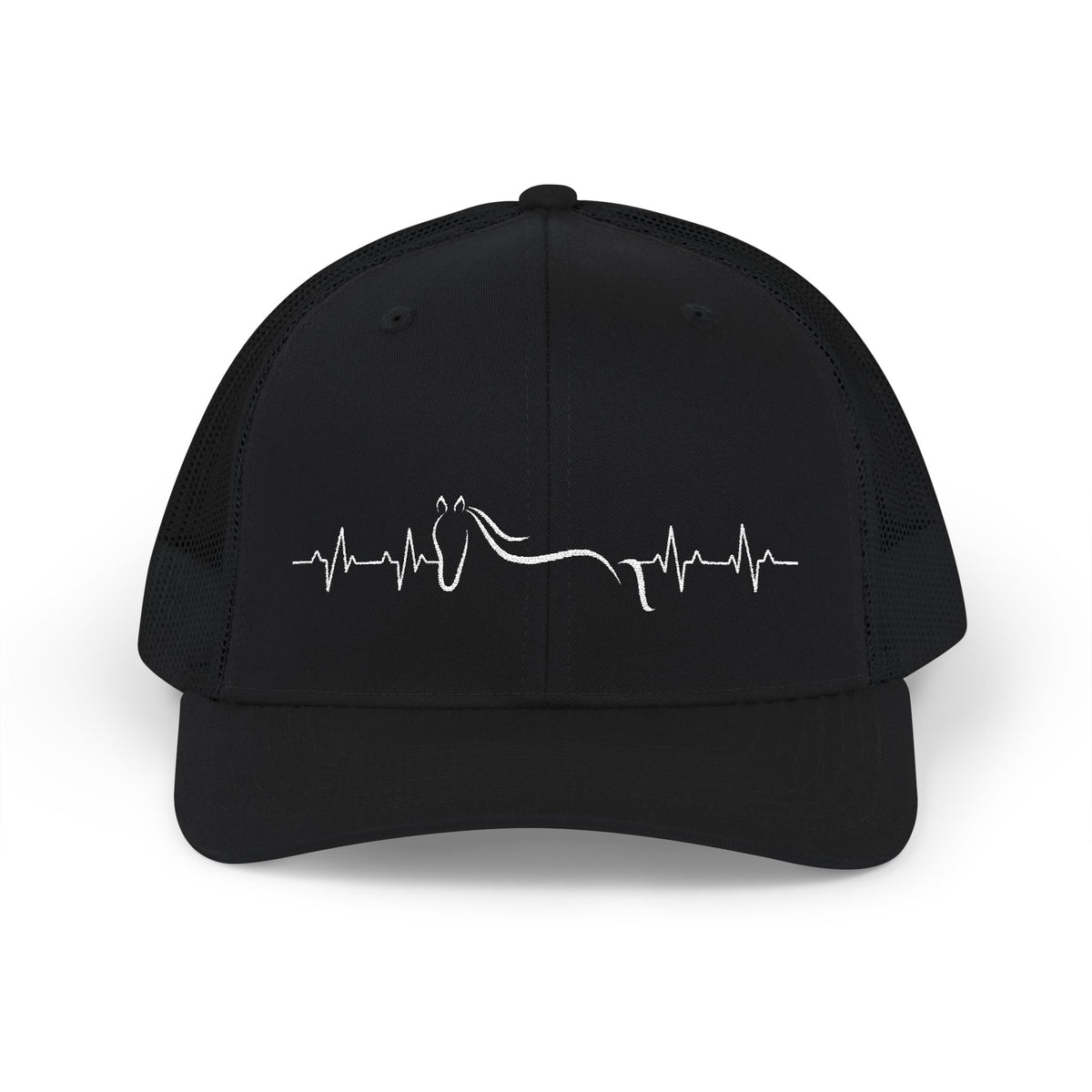 How My Heart Beats Embroidered Trucker Cap🐴