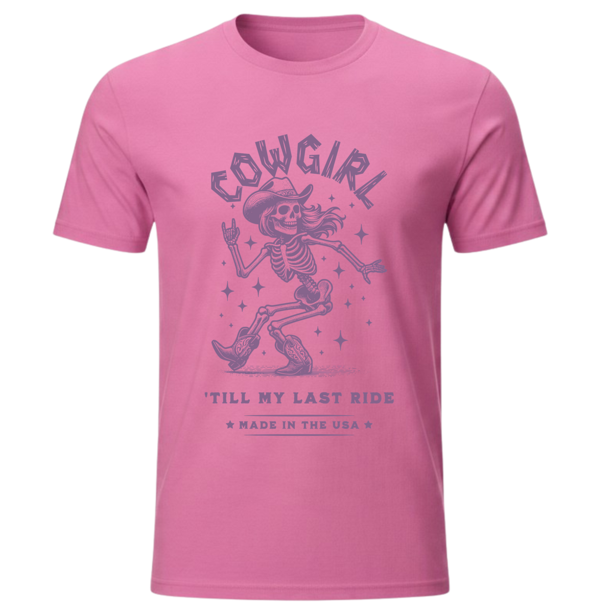 Cowgirl 'Till My Last Ride Western T-Shirt