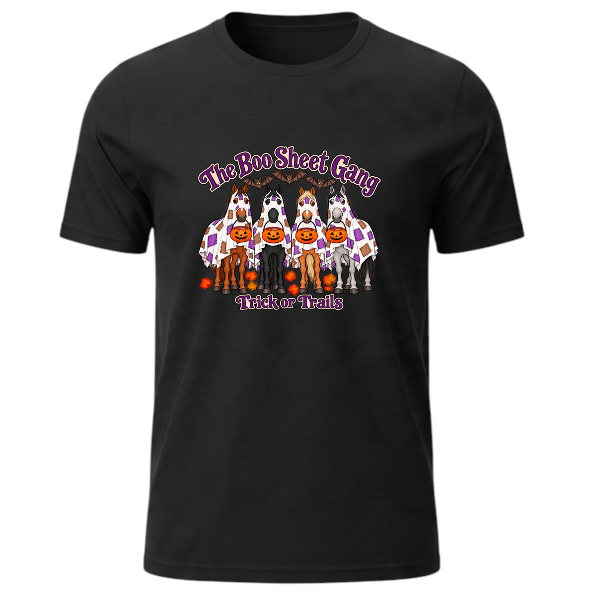 👻 The Boo Sheet Gang Halloween Graphic T-Shirt