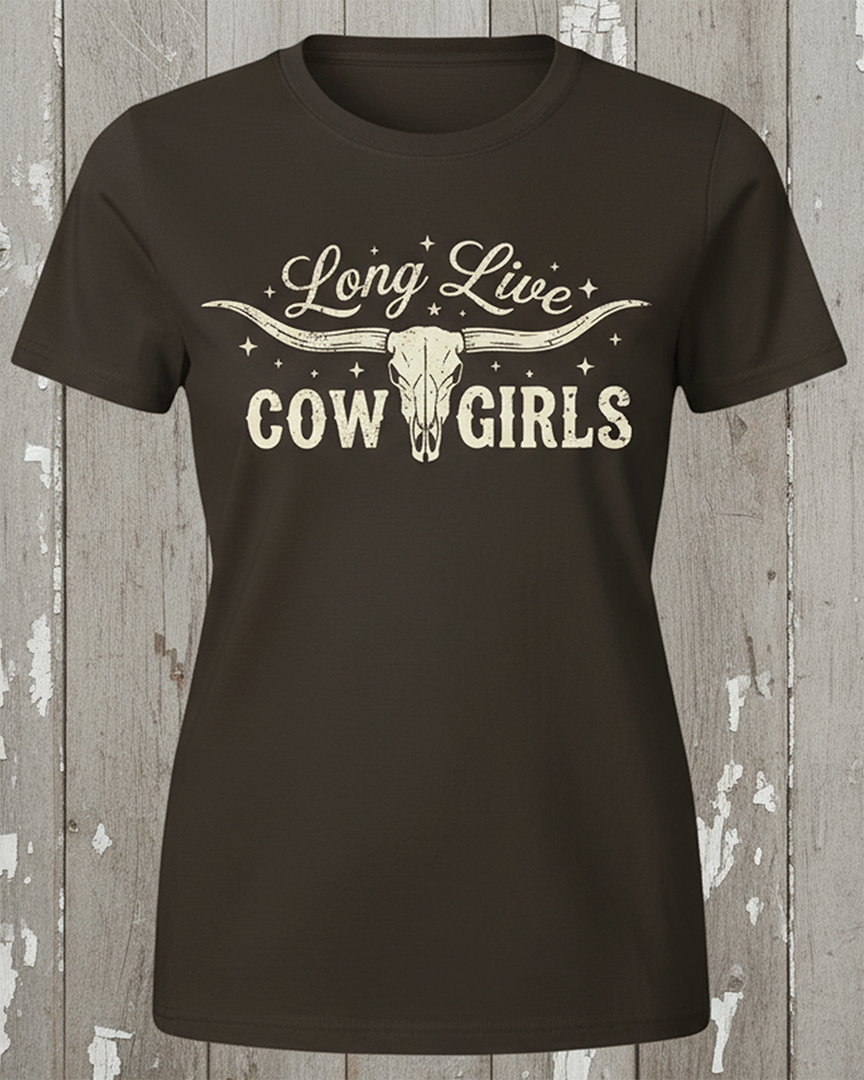 Long Live Cowgirls Tee