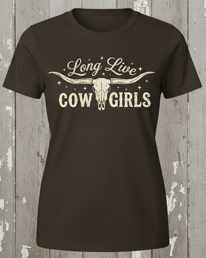 Long Live Cowgirls Tee