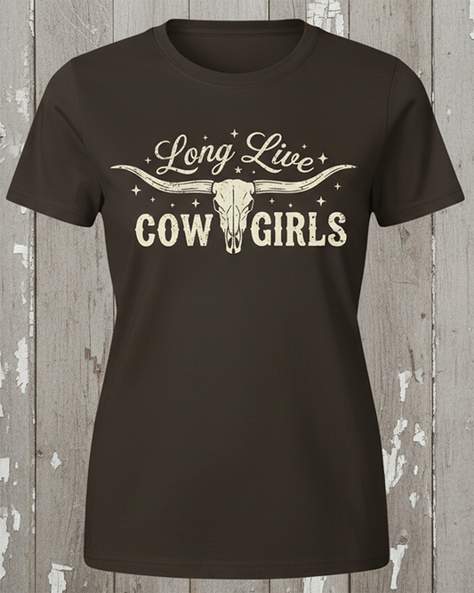 Long Live Cowgirls Tee