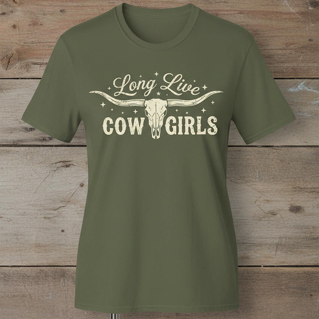 Long Live Cowgirls Tee
