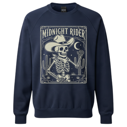 🤠 MIDNIGHT RIDER CREWNECK