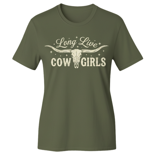 Long Live Cowgirls Tee