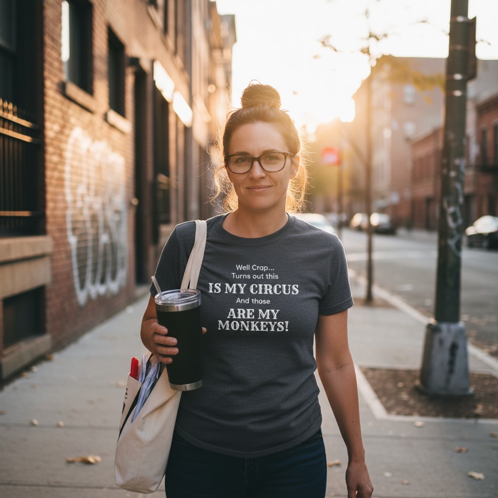 My Circus! - Funny Adult T-Shirt